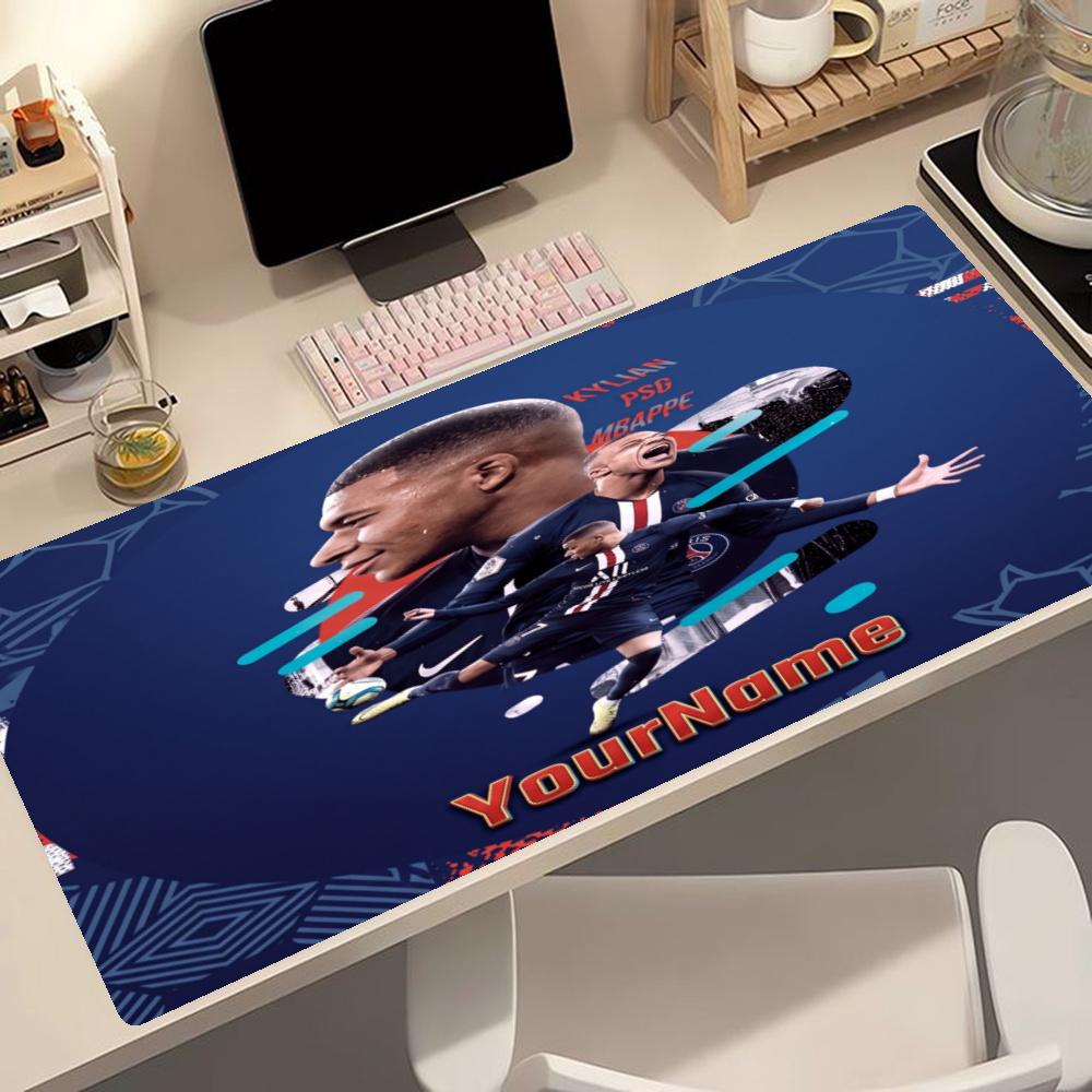 Mbappe Personalized Name Mouse Pad Gaming Laptop Mouse Pad Office Mouse Mats Nonslip Rubber Bottom Perfect For Office Laptop Gaming Setup