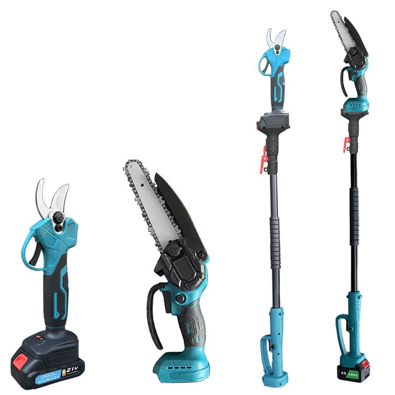 Divine Tool Telescopic Electric Pruning Saw with Lithium Battery for High Branches and Fruit Trees.
