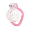 ABS Transparent Pot Cover Bird Cage Chastity Lock SM Ring Binding Device Training Supplies Adult Alternative Sex Toys