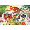 Epoch (EPOCH) 1500 Small Piece Jigsaw Puzzle Illustration/Art Lucky Picture Good Luck Nine Horses...