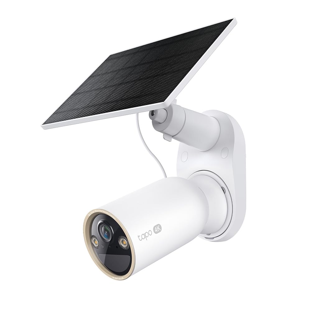 

TP-Link Tapo C460 KIT Solar Security Camera 4K 8MP Fully Wireless Rechargeable Wi-Fi Waterproof Dustproof Full Color