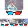 Stylish 3d Glasses For Kids With Red Blue Lenses Abs Pvc Frame Uv Protection