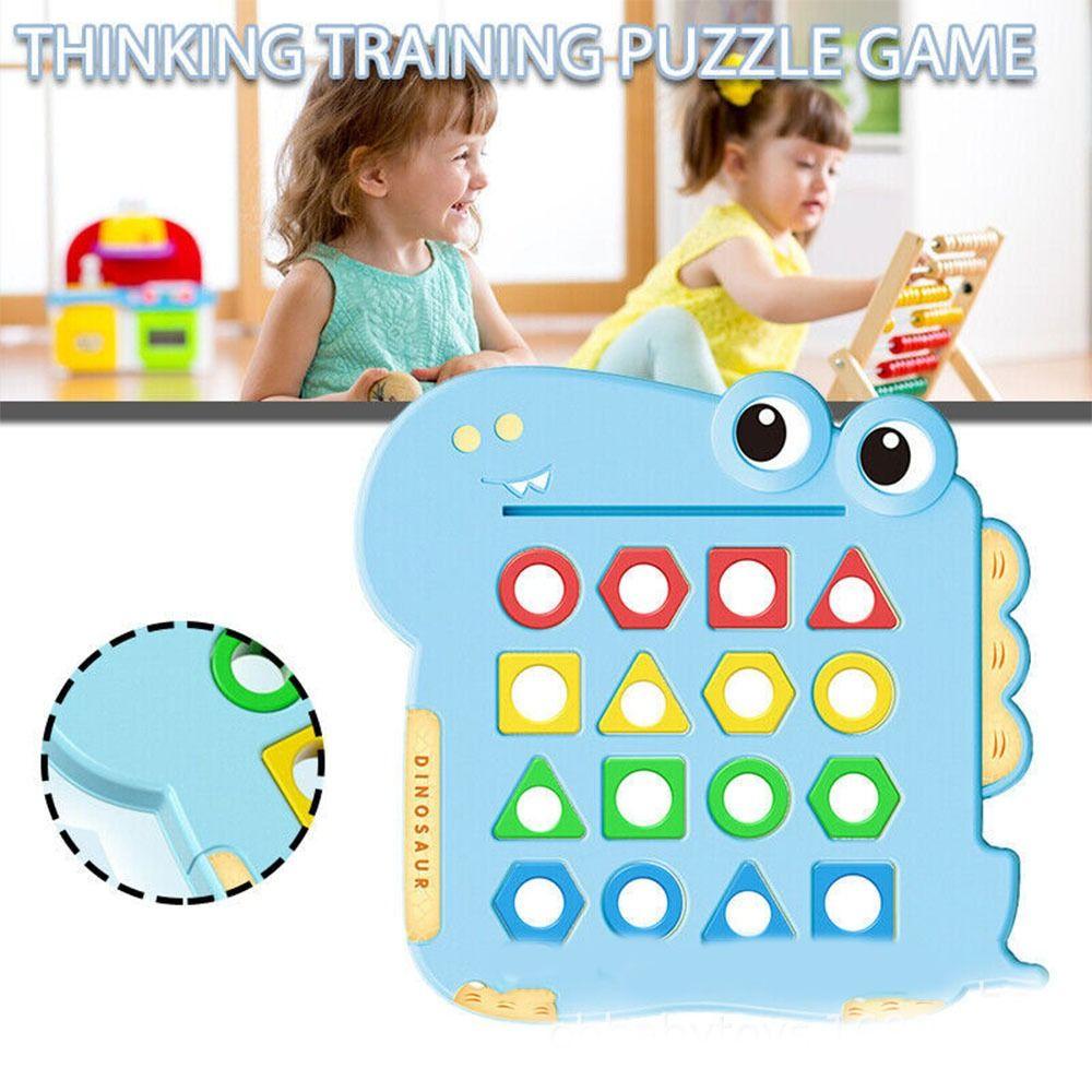 Enlightenment Thinking Training Matching Puzzle Toy Color Sensory Educational Toy  Logic Toy