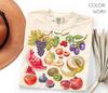 Vintage Fruit Shirt Comfort Colors, Watercolor Botanical Shirt, Cottagecore Garden Tee, Summer Aesthetic Tee, Nature Shirt, Fruit Lover Gift