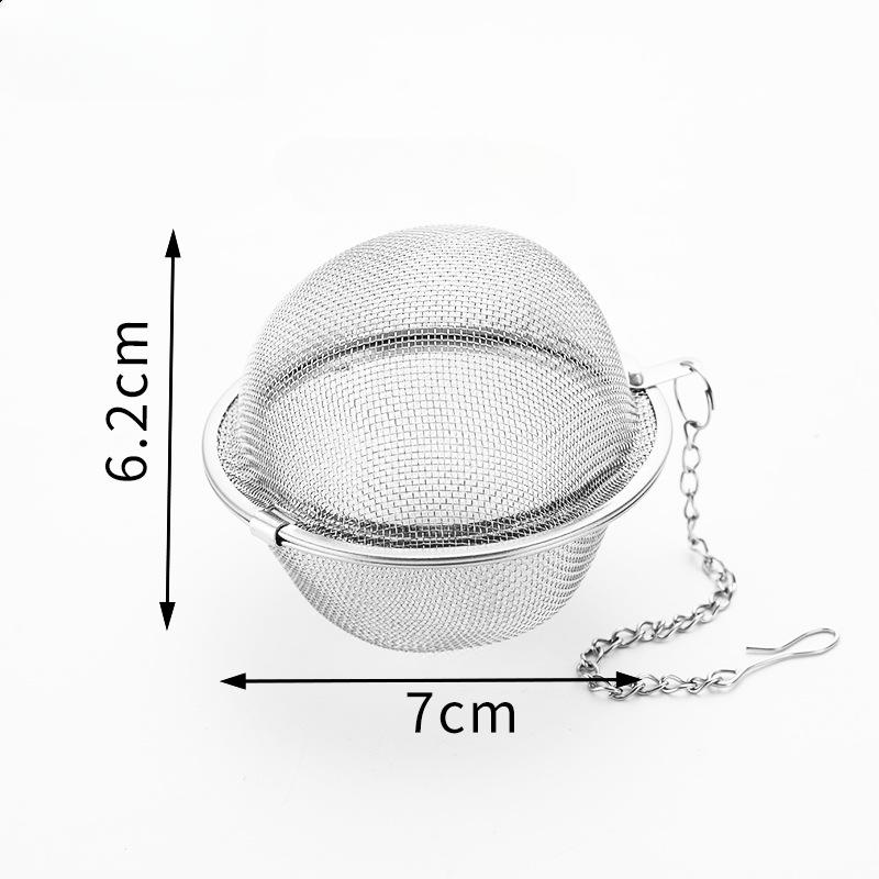 Stainless Steel Tea Ball Mesh Tea Infuser StrainersPremium Tea Filter Tea Interval Diffuser for Loose Leaf Tea