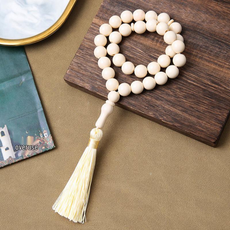 Middle Eastern Style Islamic Prayer Beads - 33 Beads Buddhist Rosary Handheld Bracelet