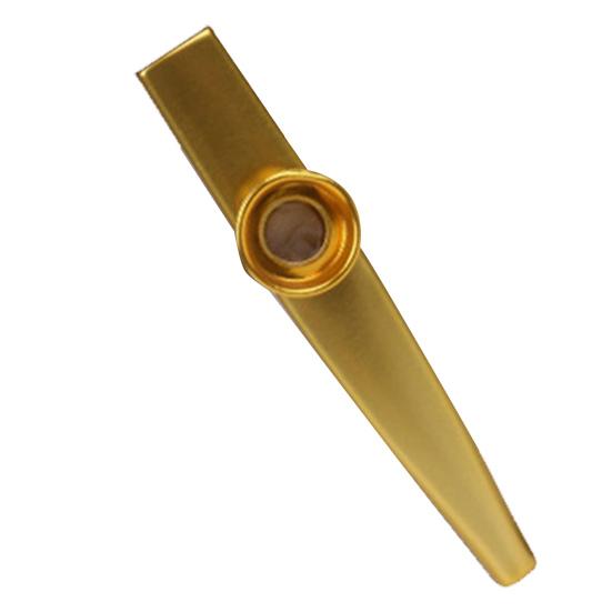 Высокопрочный Профессиональный Развлечения Отдых Выступление Гладкая Поверхность Аккомпанемент Казу Музыкальный Инструмент золотистый