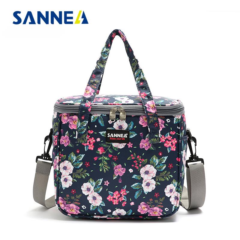 Изоляционная сумка Оксфорд портативная сумка-бенто для пикника сумка для холодного хранения грудного молока полиэтиленовая пленка сумка для свежего обеда сумка через плечо 242015cm 1980₽