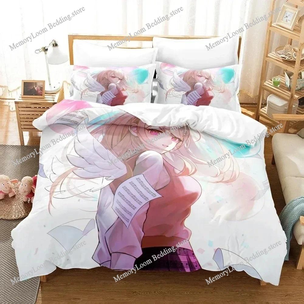 Anime Danganronpa Bedding Set,Duvet Cover Set Comforter Pillowcase,King Queen Twin Size Quilt Cover for Boys Girls Adults