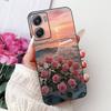 For Motorola Moto G06 Case 6.88" Popular Marble Bowknot Soft Black Silicone Cover For Moto G06 Power G 06 XT2535-1 XT2535-2 Capa
