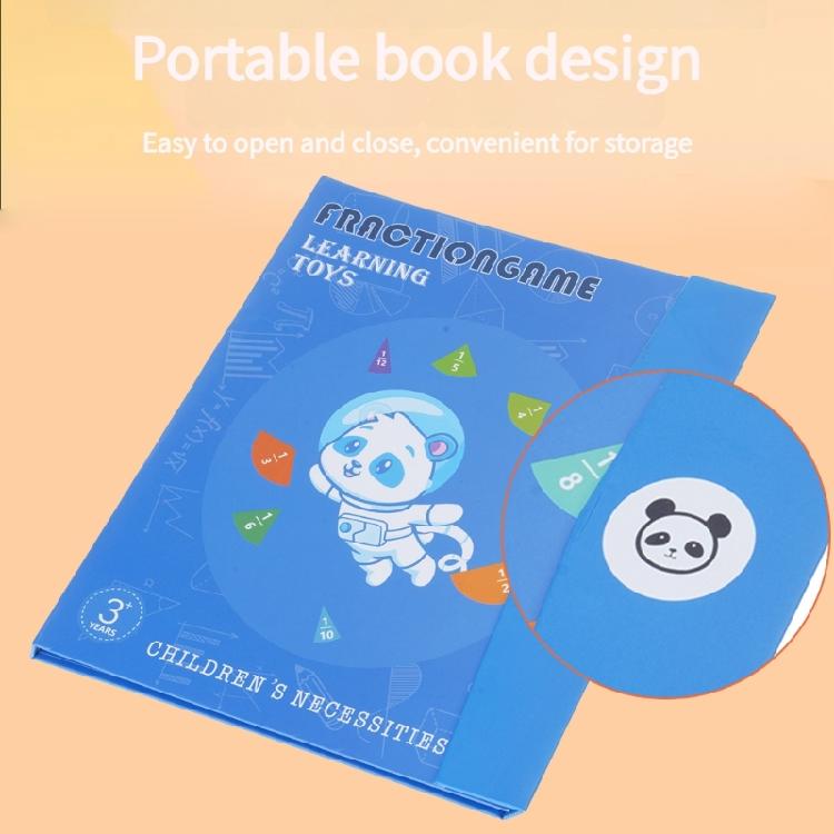 Magnetic Fraction Tiles Circles and Strips Fraction Demonstrator Set Math Educational Tool For Student Teachers