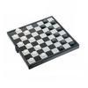 1 Set Checkers Durable Folded Plastic Chess Checkers Checkers Set Draughts for Kids Children Adults