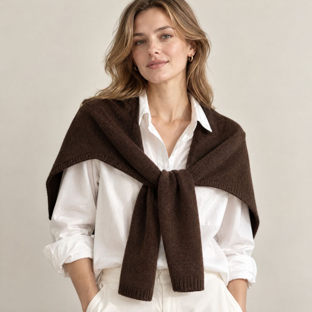 Cloak Knitted Neck Wrap Cape Large Wraps Elegant Large Scarves Scarf Accessories