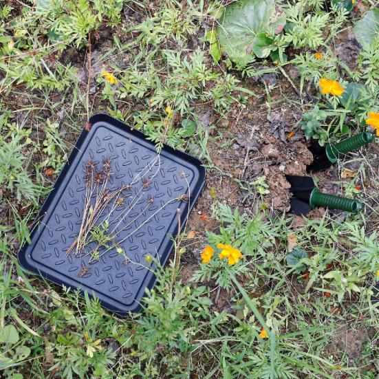 3Pcs/Set Durable Boot Trays Solid Plastic Utility Indoor Outdoor Shoes Holders Floor Protection