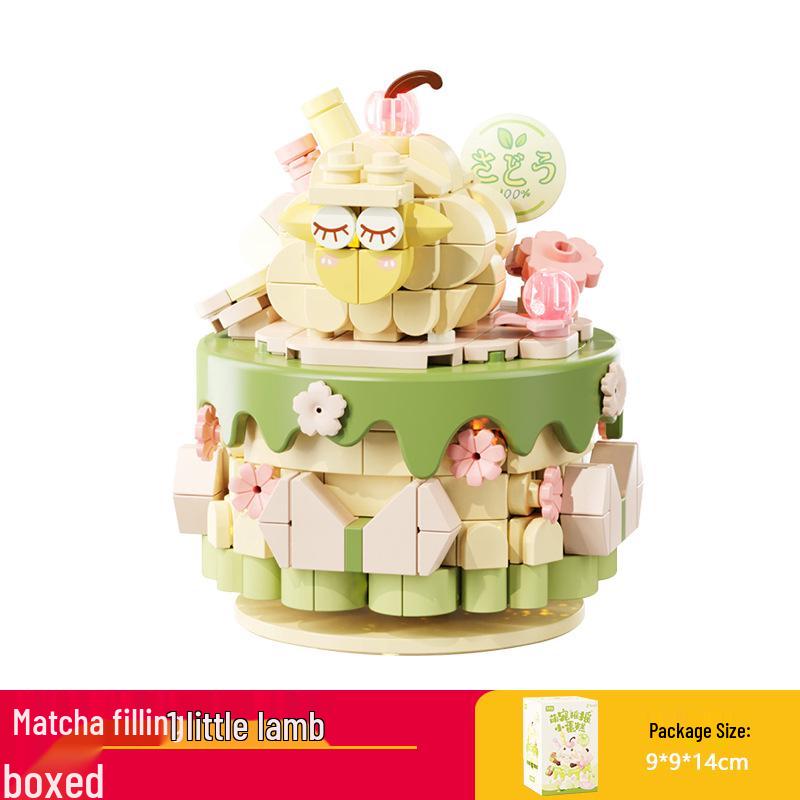 Hope Building Blocks: Kids' Educational Mousse Cake Baking Assembly Toy