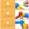 Interactive Cat Teaser Gun: Silent Plush Ball Launcher with High-Elastic Wool Balls