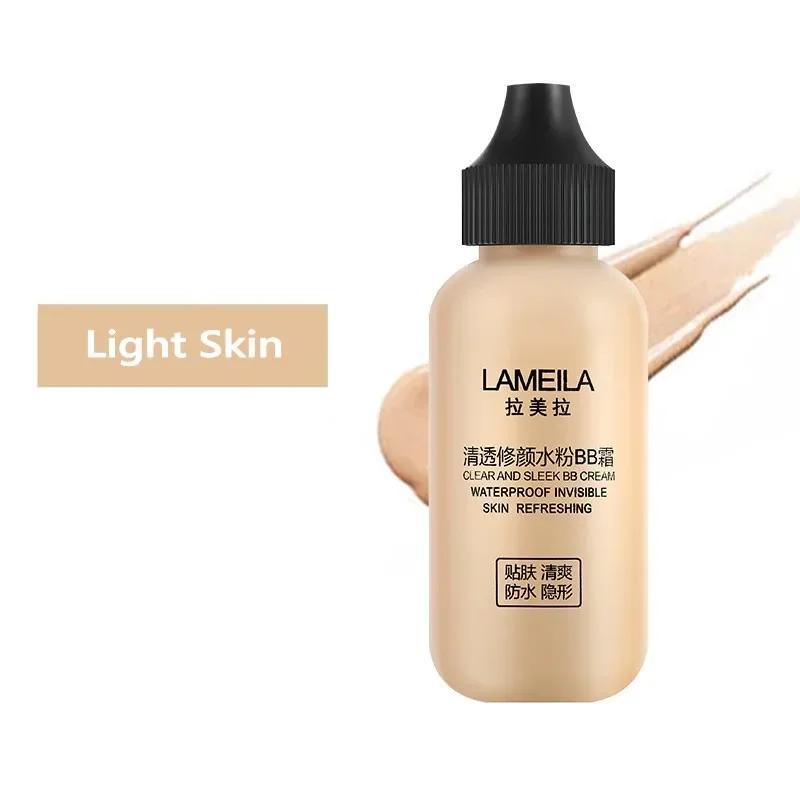 Waterproof Liquid Foundation Full Coverage Professional Lasting Face Base Cosmetics Magic BB Cream Brighten Makeup Concealer