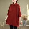 Pullovers Tops Women Long Sleeves Blouse Oversized Half Turtleneck Loose Long Sleeve Shirt Slim Pullover Tops