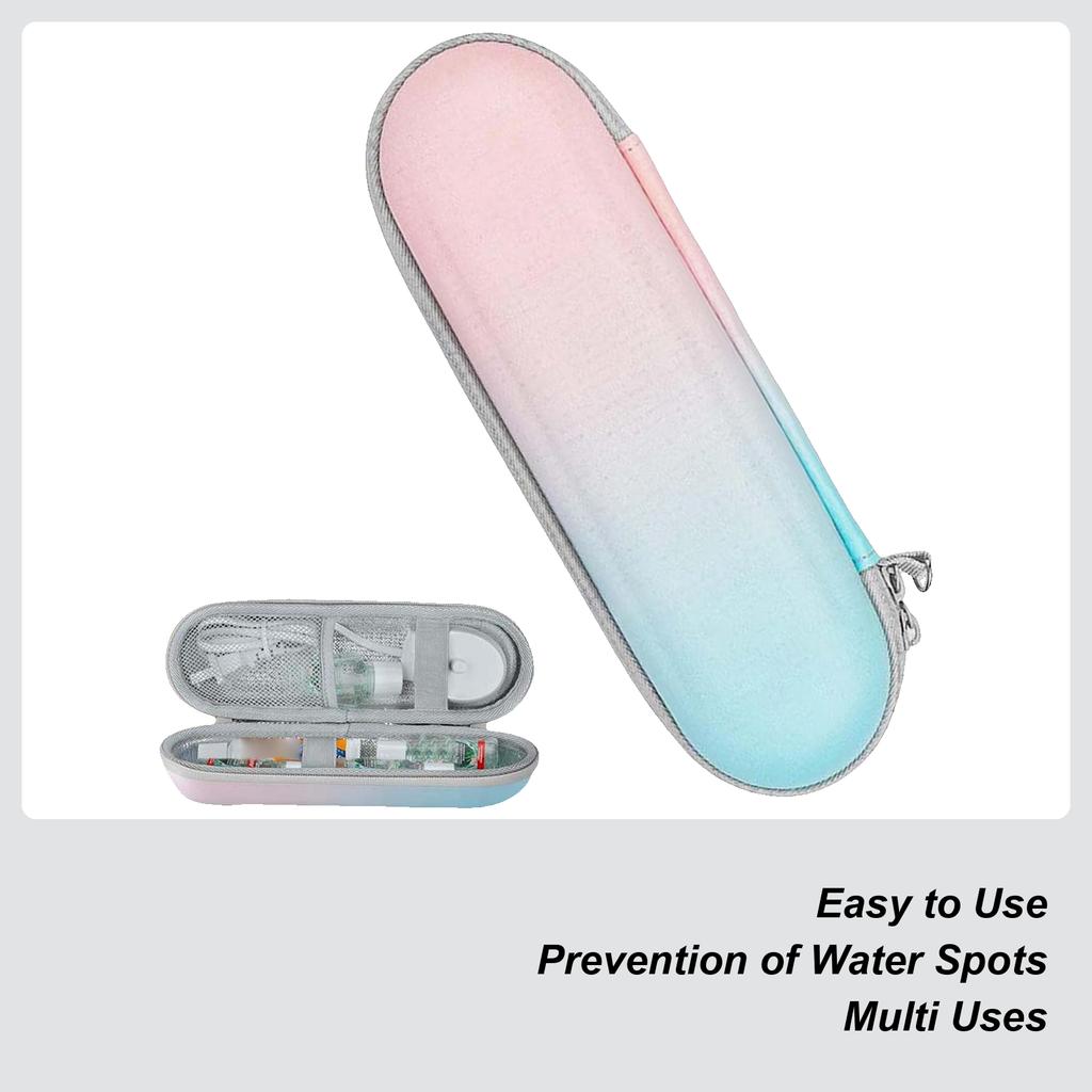 Travel Case For Electric Toothbrush Toothbrush Holder With Mesh Pocket Container Box Storage For Travel Household Teeth Adults