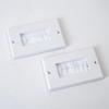 Dust Resistant Black Brush Wall Plate Cable Wall Plate For Wire in Wall Hider Cable Access , Wall Socket