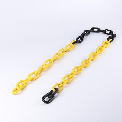 8mm Red & White Plastic Traffic Safety Chain for Road Cone Isolation