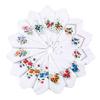 12 Pack Cotton Handkerchiefs Pure Cotton Pure Cotton Handkerchiefs  Wedding Supplies