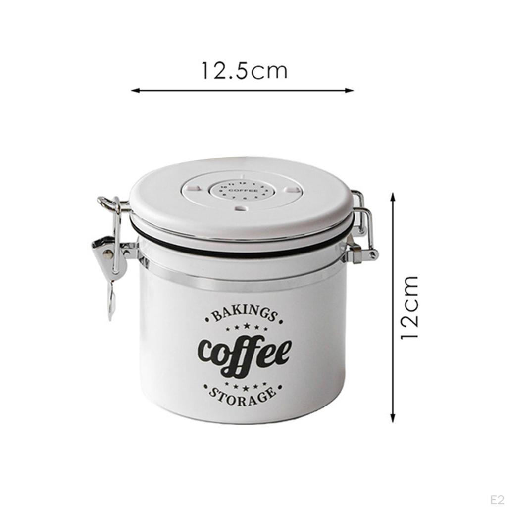 Coffee Beans Airtight Container Coffe Rage Jar Easy To Use Organizer Multifunctional