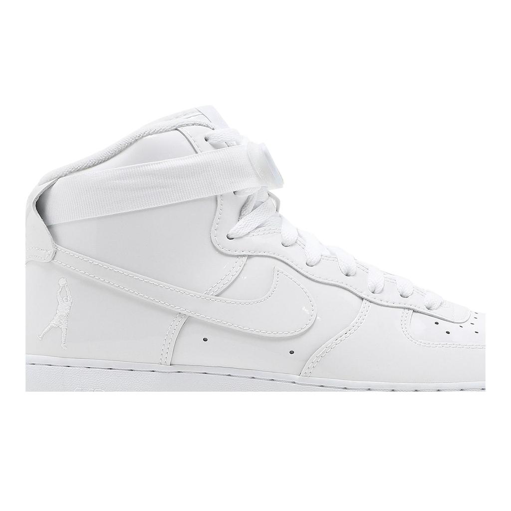 Nike Air Force 1 High QS 'Sheed Triple White' (Unisex) White / White-White Skate Shoes 743546 107