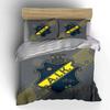 "Classic A.I.K. 1891 Emblem Design" Print Bedding Set Duvet Cover Pillowcases (1* Duvet Cover 2* Pillowcases Do Not Include Comforter)