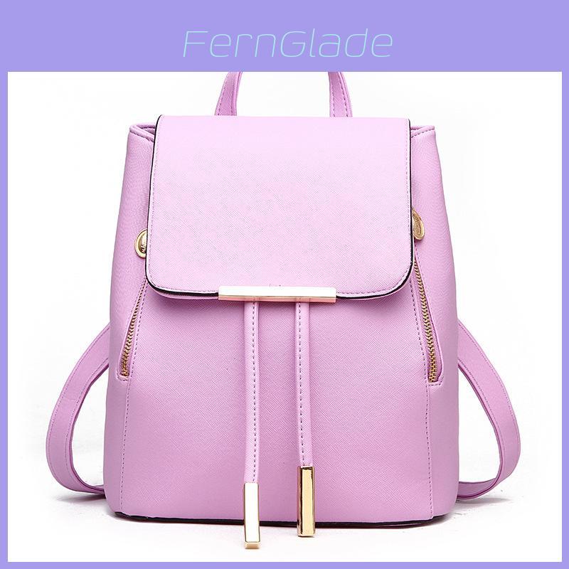 Elegant Fashion Women Girls Backpack For Travel School Handbag And Clutch Bag
