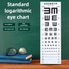 New Medical Standard Thickened Double E Vision Chart Handheld Eye Mask Waterproof Vision Test Tool for Eye Care