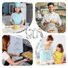 3pcs Lovely Teeth Shape Stainless Steel Cookie Cutter Cake Decorating Tools Fondant Mould Pastry Biscuits Baking Accessories