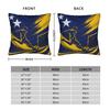 Curacao Soccer Sport GOAL Square Pillowcases Polyester Room  Cushion Cover Cool Decor Throw Pillow Case 45*45