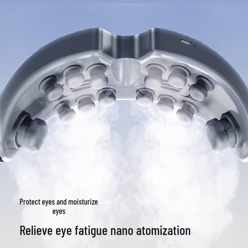 CHIGO Smart Eye Massager with Heat, Steam & Music CN plug (adapter included)