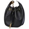 Saint Laurent Cassandre Supple Bucket Bag Nero/Caramel Co Women Bags Black 840888-AAFC0-1113
