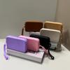 New Multifunction Rectangular Wallet Space Saving Silicone Storage Bag Waterproof Coin Purse Men