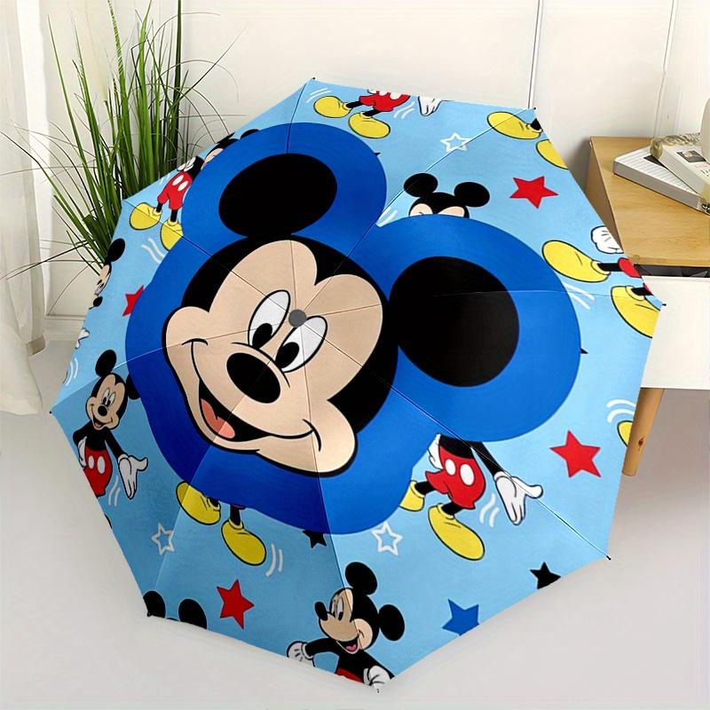 

1pc Mickey Mouse,Cartoon Character Automatic Folding Umbrella: Compact 8-Bone Design Cartoon Outdoor Travel Companion, Business Umbrella, Ch