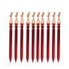 18cm Aluminiumlegierung Zeltnägel mit Seil Hering Camping Wanderausrüstung Outdoor Reise Zeltzubehör