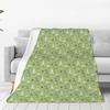 Custom Sofa Fleece Gnomes Merry Christmas Throw Blanket Warm Flannel Blankets For Bed Travel Couch Bedspreads