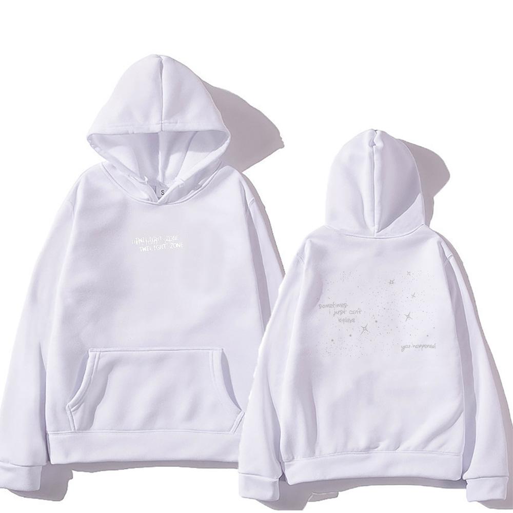 Ariana Grande Twilight Zone Constellation Hoodie Men Women Hip Hop Casual Clothes Unisex Fashion Sweatshirts Y2K Hoody