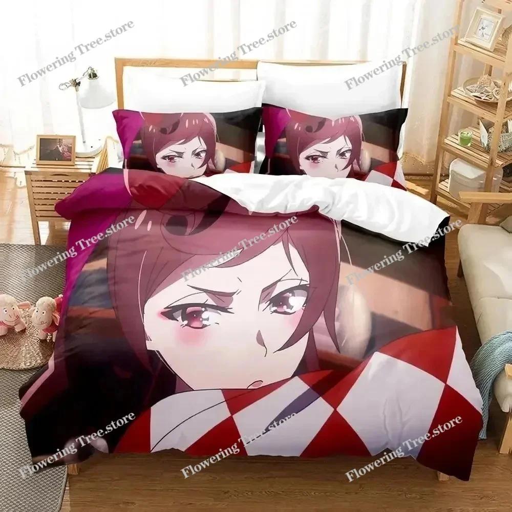Zombie Land Saga Bedding Set Single Twin Full Queen King Size Bed Set Adult Kid Bedroom Duvetcover Sets 3D Print bed sheet set02