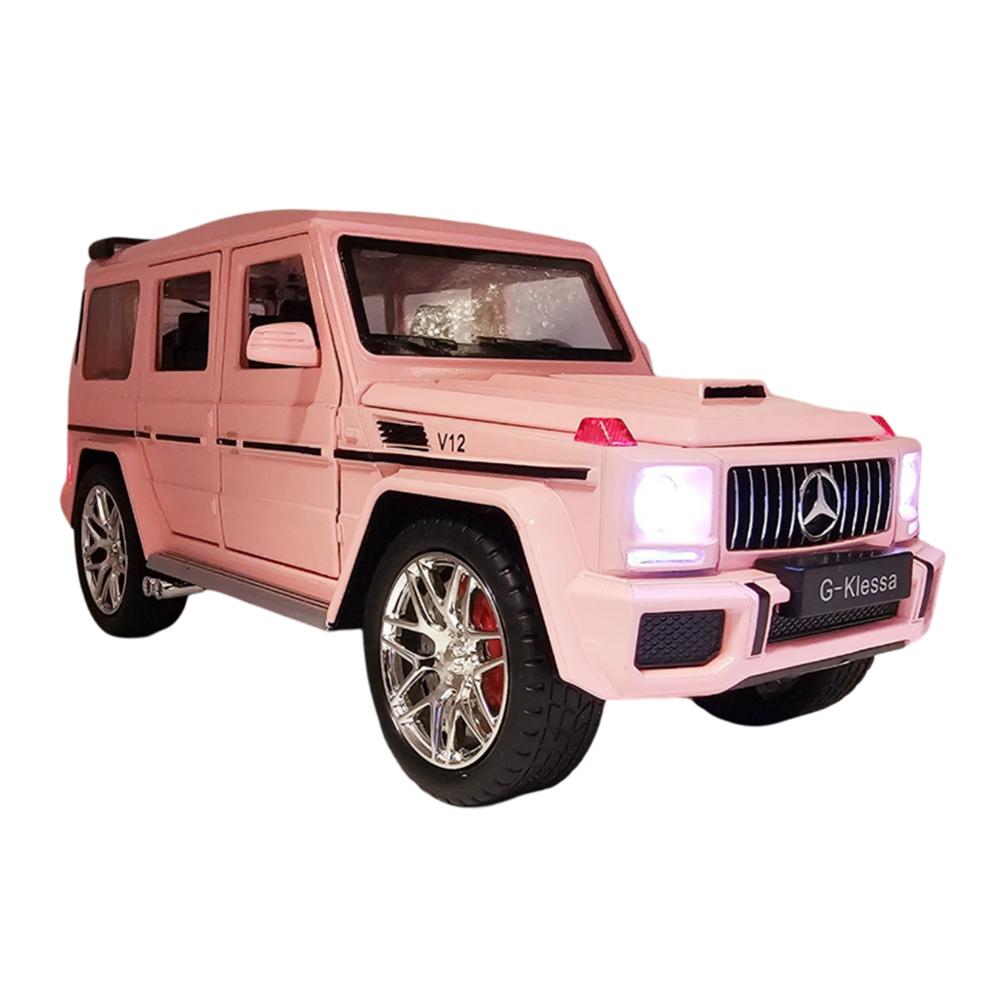 מרצדס-בנץ G-Wagen 1:24 מכוניות מודל Diecast, ורוד