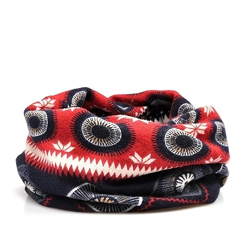 Ethnic Style Beanies Pullover Hat Winter Cap Casual Skull Hat For Men Women Hip Hop Cap Ski Cap