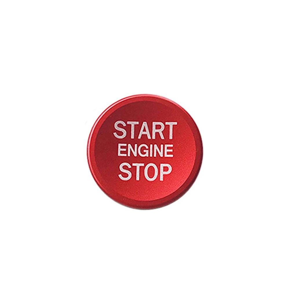 For  A4 A5 B9 B8 BT A7 C7 4GB Q5 8R Auto Engine Start Stop Push Button Cover Ignition Ring Decoration Car Accessories