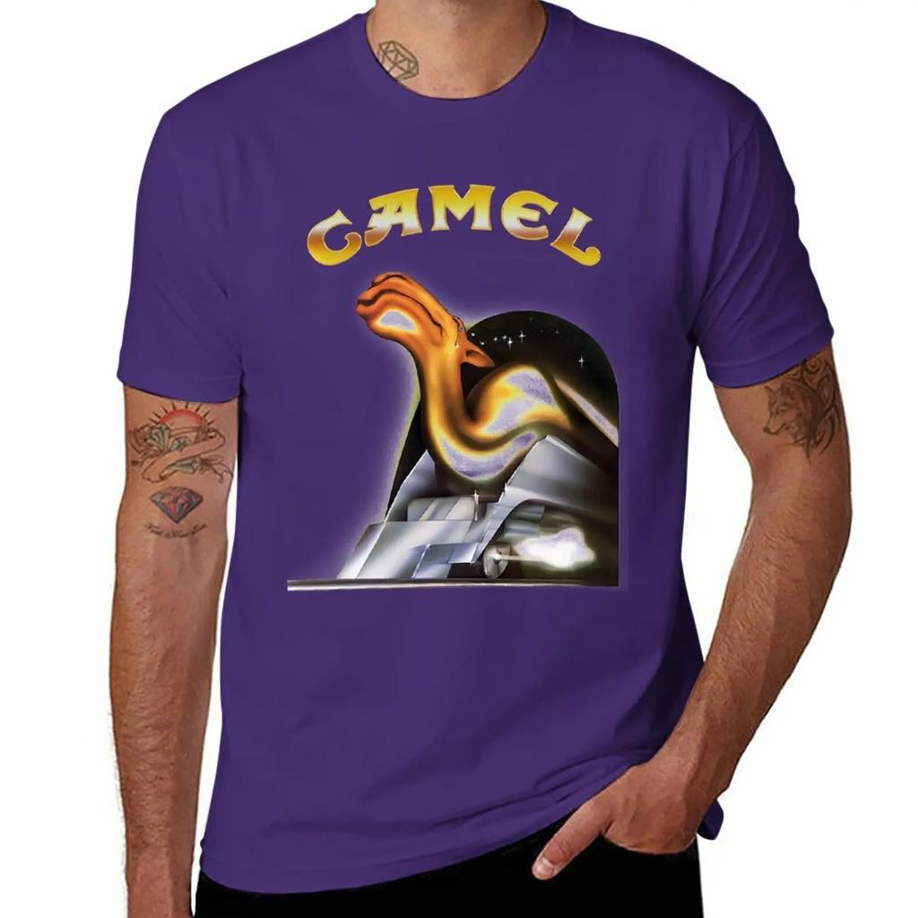 CAMEL BAND strefa komfortu koszulka koszulki koszulki z grafiką własny projekt chłopcy białe męskie koszulki z grafiką hip hop