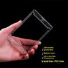 Seal Trading Card Storage Case Clear Display Holder for Gaming Cards Dustproof Collector Card Protector for Collectors