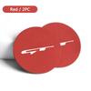 2pcs Suede Car Coaster Mat Water Cup Slots Non-Slip Pad For Kia GT Line Picanto Ev6 SELTOS Elantra Sportage Rio Accessories ZR9