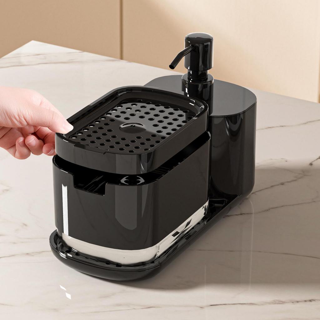 Japanese Style Refillable Dish Soap Dispenser Bottle