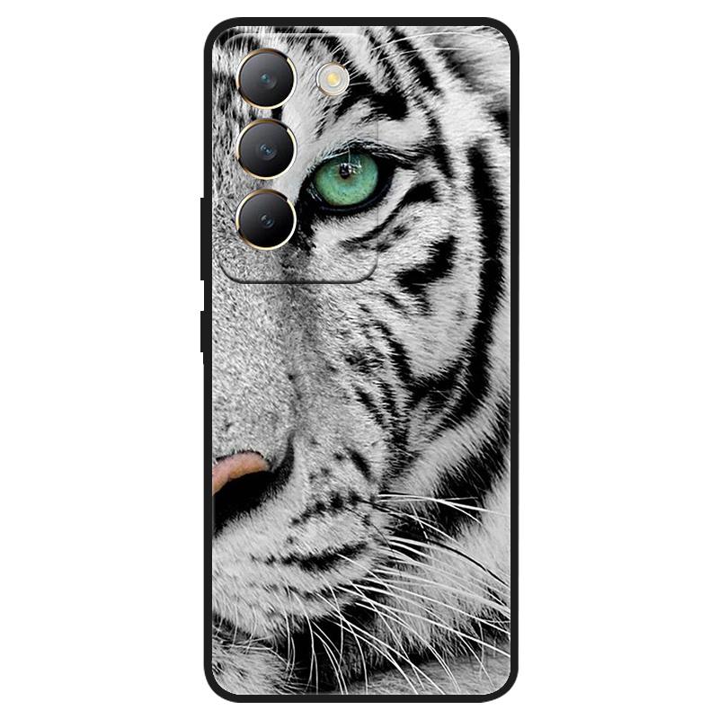 

For Vivo V40 SE 5G Case V40SE Cover Cute Fashion Marble Painted Soft Silicone Phone Cases For Vivo V40 SE Cool Funda Shells Vivo V40 SE 5G