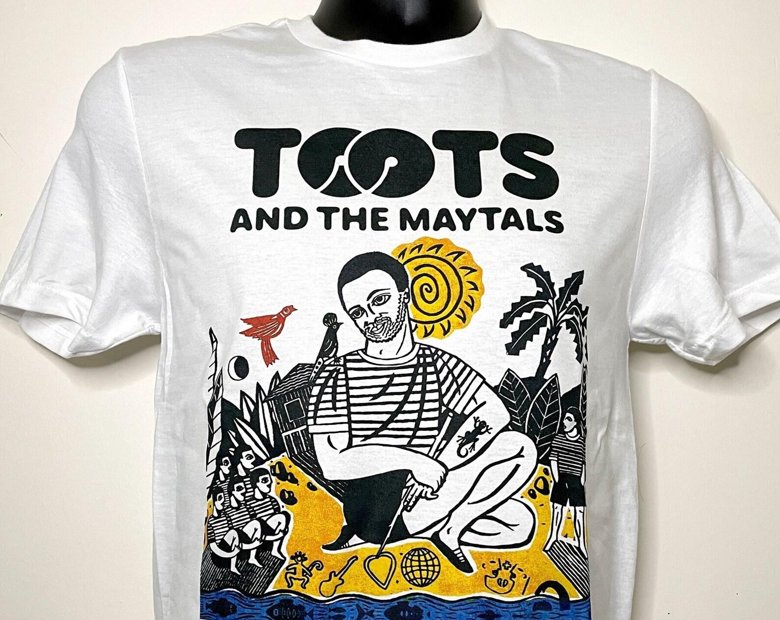 Toots and the Maytals - Корни Регги Рок - Ска Винтаж Ретро Раста музыка футболка 4XL